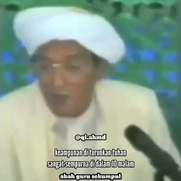 Kemuliaaan bulan ramadhan yang jarang di ketahui || abah guru sekumpul