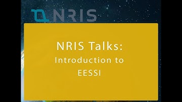 NRIS Talks: Webinar on Introduction to EESSI