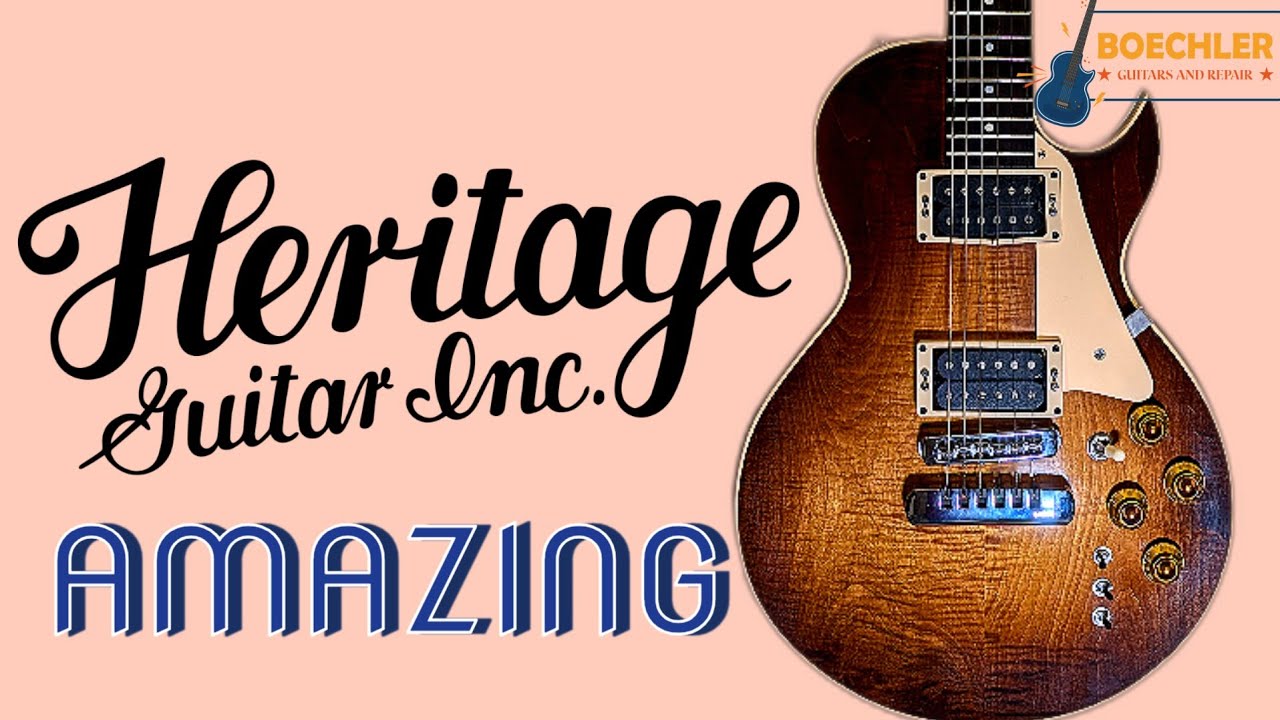 Made in The Old Gibson Factory! Heritage H-140 CMV Deep Dive and