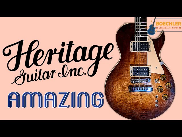 Made in The Old Gibson Factory! Heritage H-140 CMV Deep Dive and