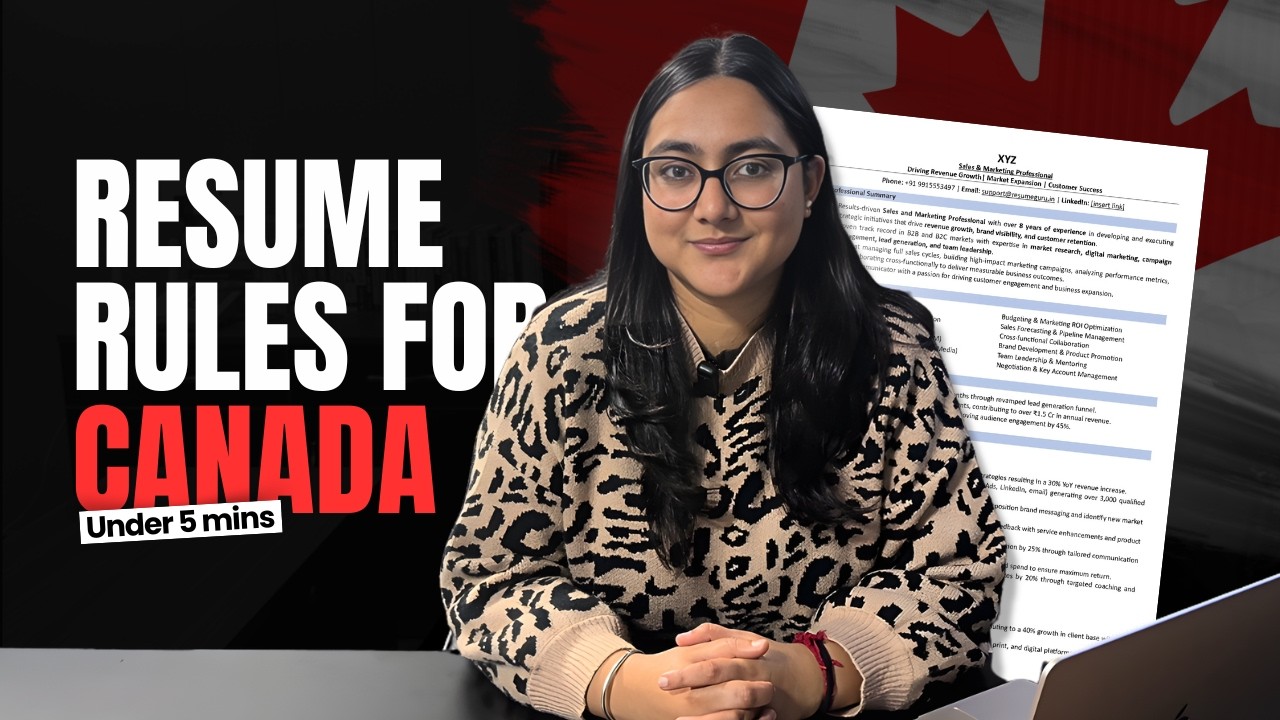 Исправьте свое канадское резюме менее чем за 5 минут.