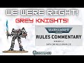 Grey knights Got Huge Changes! | Competitive Leviathan | Warhammer 40k Battle Report