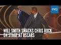 Will Smith smacks Chris Rock on stage at Oscars