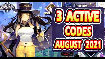 Illusion Connect 3 Redeem Codes 2021  ||  Illusion Connect 3 Active Codes August 2021