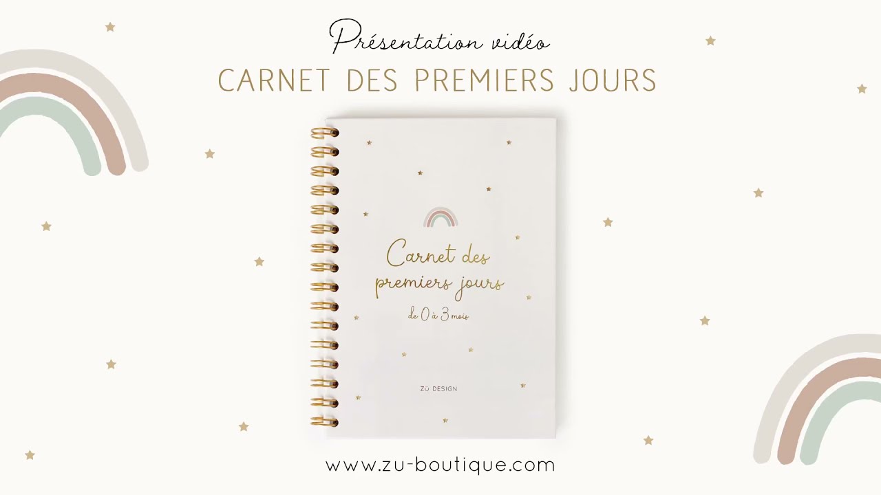 Zü - Carnet de suivi de bébé / 6 mois – Mademoiselle Faustine