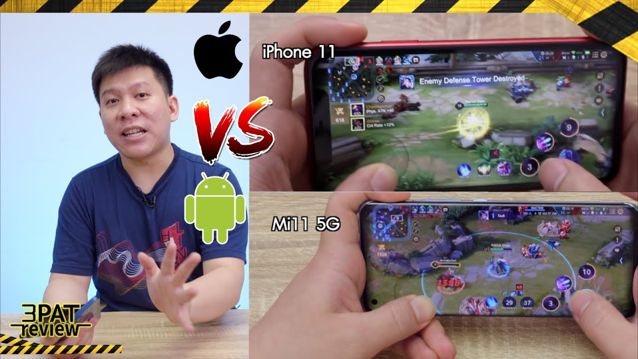 โทรศัพท์ ที่ดีที่สุด  Update  มือถือเล่นเกม 2021 iPhone VS Android ตัวท็อปๆ เลือกใครดี