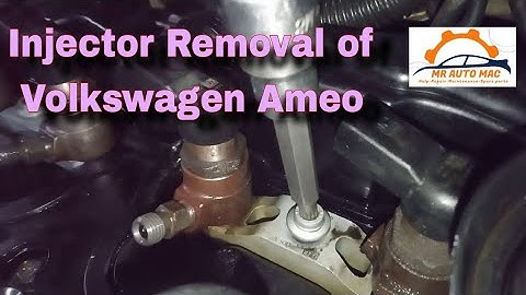 Injector Removal of Volkswagen Ameo....