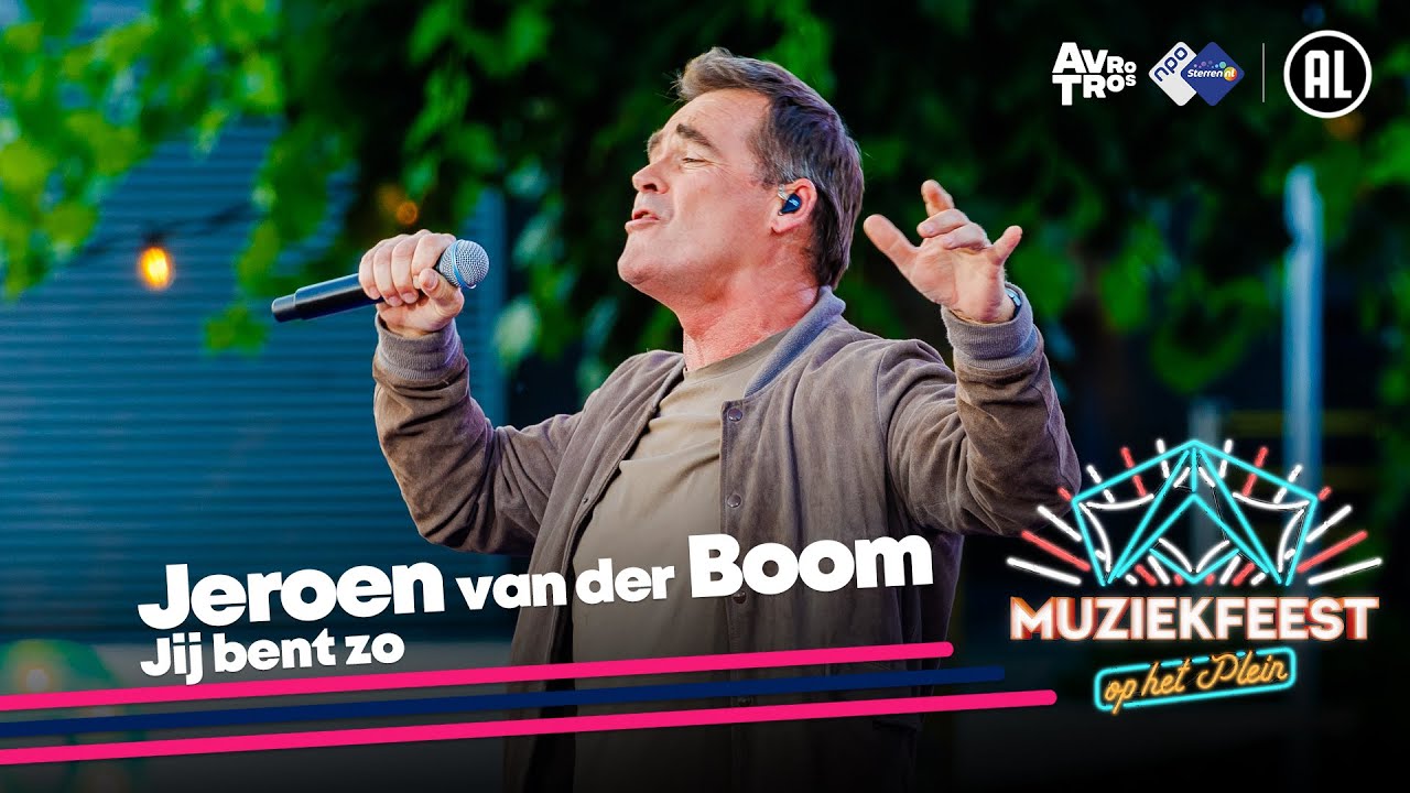 Jeroen van der Boom - Jij bent zo • Muziekfeest op het Plein 2023 // Sterren NL