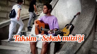 Taksim Sokak Müziği - Gitar Cover (Ikimizde Bilemedik, Tutuşmuş Beraber)