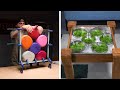 I made a Futuristic Table from Balloons! Unique Furniture projects