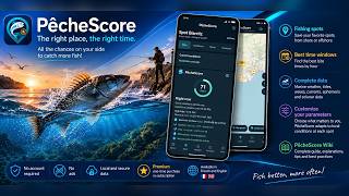 PêcheScore – The Right Place, the Right Time | Fishing App Overview screenshot 4