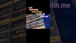 Unboxing UPSC wallah book 📚  Prarambh batch 2029 book 📖 #upscpreparation #prarambha #upsc #unboxing