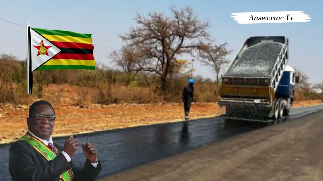 Текущие строительные проекты: транспортная развязка Мабвуку, шоссе Булавайо, Вик-Фолс, плотина Кг...