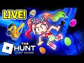 🔴LIVE EVENT - Playing THE ROBLOX HUNT with YOU!