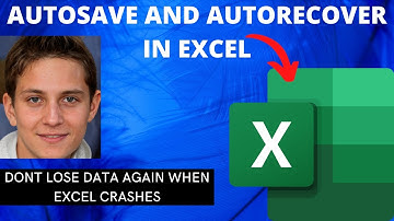 Autosave| AutoRecover options in excel (customize how you want your workbook to be saved)
