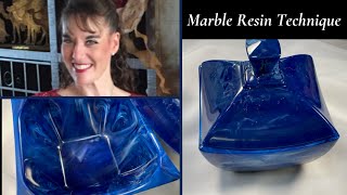 #151 Can The Marble Look Work In Deep Pour Resin! Test Day!