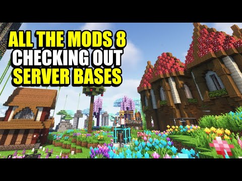 Checking out Server Base All The Mods 8 Community Server - YouTube
