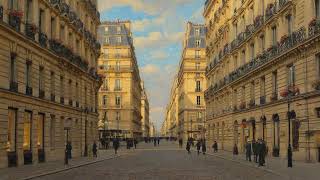 Paris Vintage Street · Digital Art Wallpaper for TV · 5 Hours of Steady Artwork screenshot 1