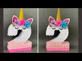 Diy 3D Decorative Unicorn Number for Birthday Party at home