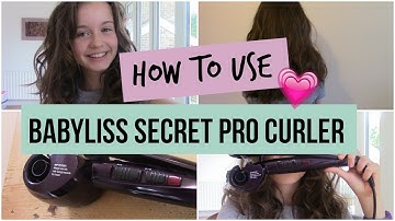 How to use the Babyliss Secret Pro Curler