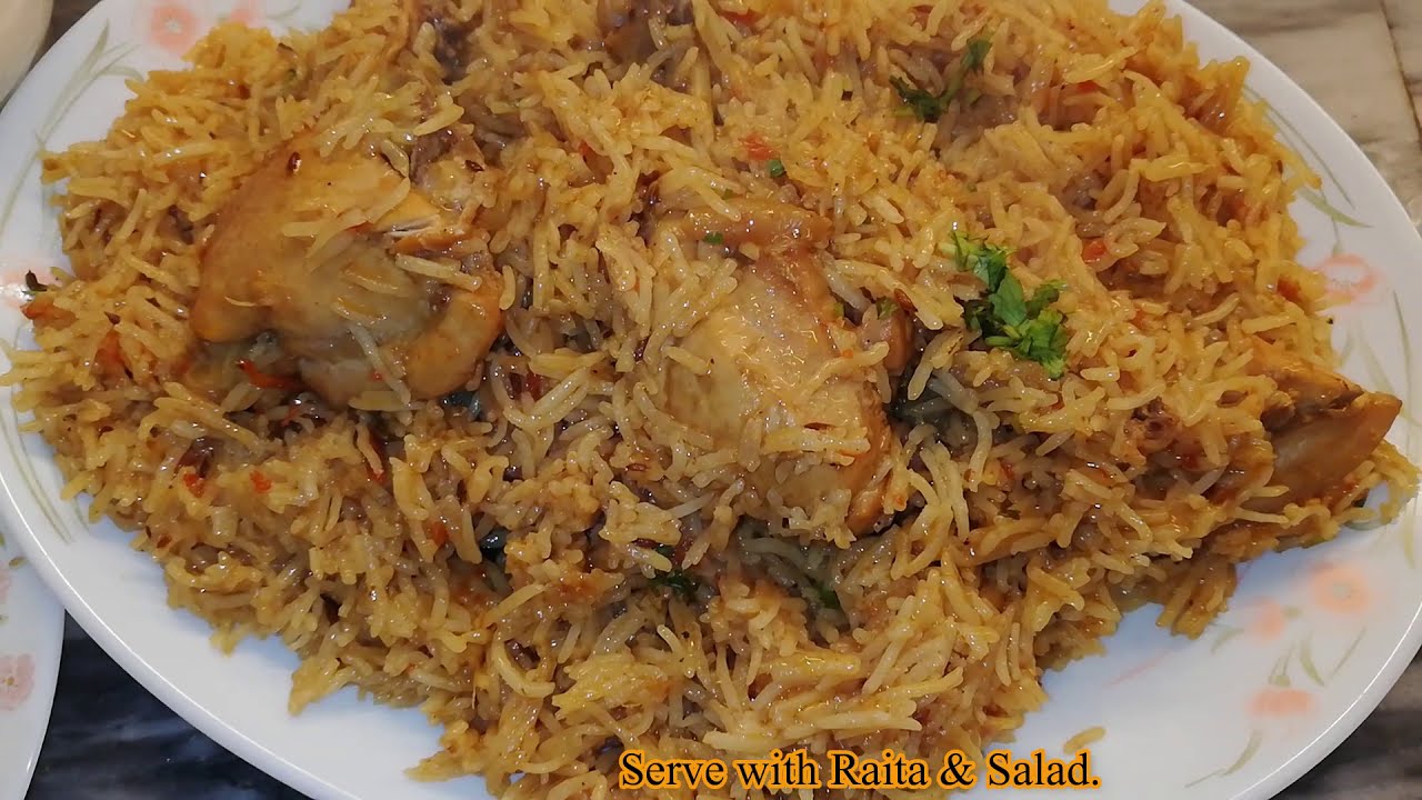 Lahori Degi Chicken Pulao Recipe/ Tasty Chicken Pulao Recipe in Unique ...