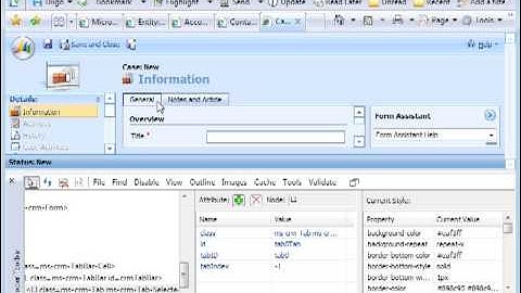 Internet Explorer Developer Toolbar