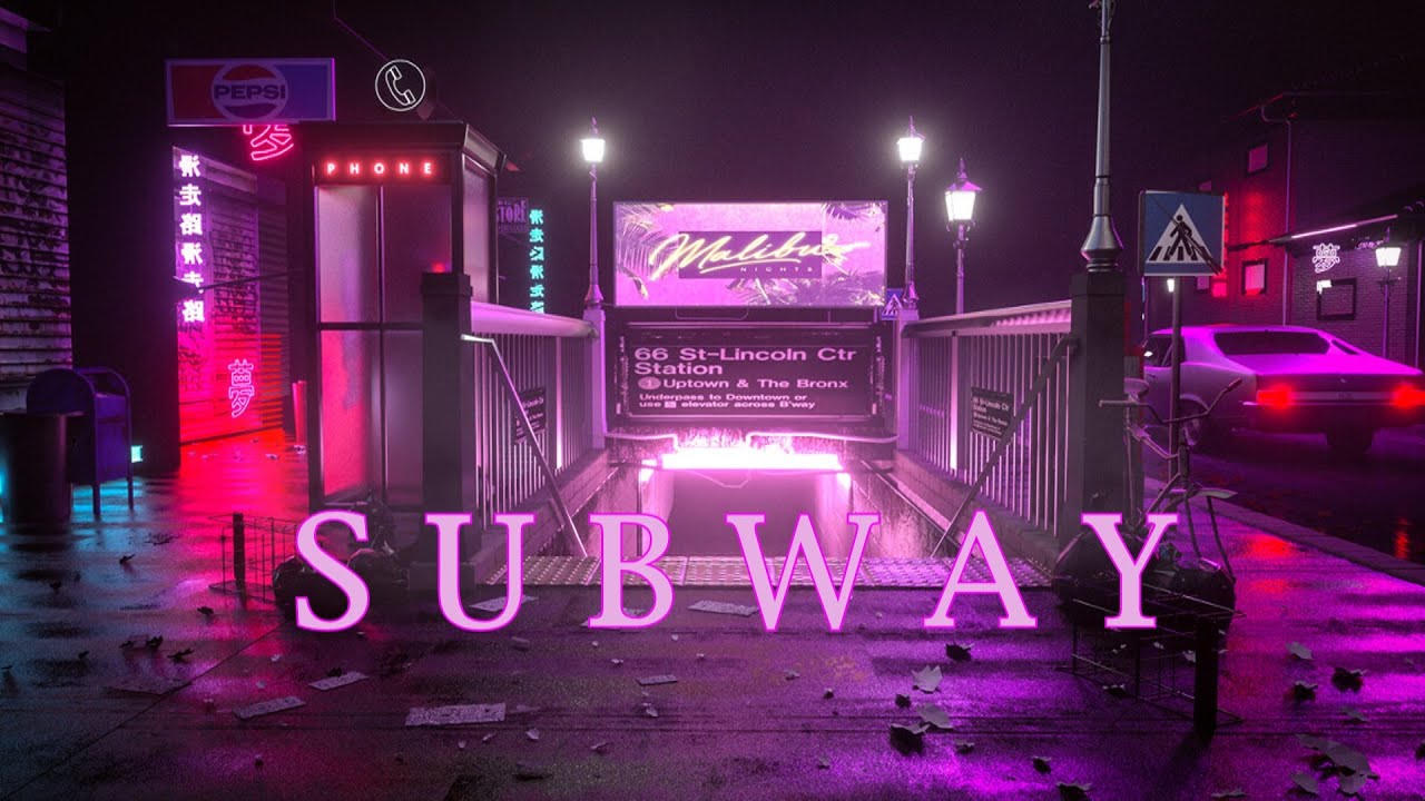 'S U B W A Y' | A Synthwave and Retro Electro Mix