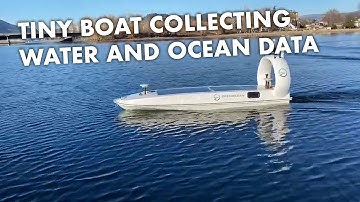 Data-collecting ocean drone can operate for months in the ocean