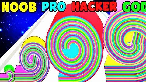 NOOB vs PRO vs HACKER In Layer Runner - Satisfying Gameplay 2024