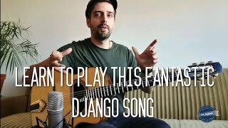 Proper Chords to "Anouman" by Django Reinhardt- Gypsy Jazz Lesson for Beginners