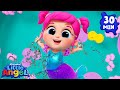 Mermaid Jill! 🧜‍♀️ Dress Up, Tea Parties &amp; Pirate Play! | Little Angel Kids Songs &amp; Nursery Rhymes