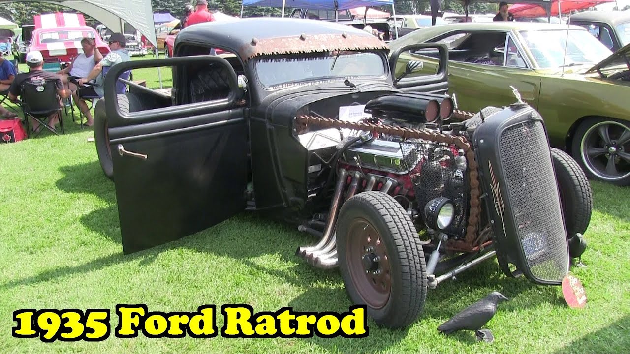 1935 Ford Ratrod At The Country View Car Show 2024