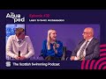 Learn to Swim Ambassadors Duncan Scott, Toni Shaw and Alan Lynn (The Aqua Pod)
