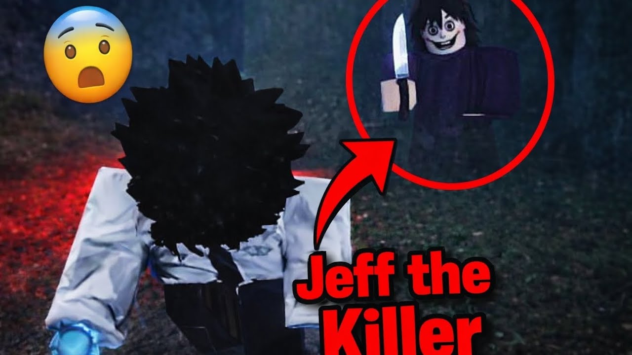 Jugando contra un Jeff the killer (District violence Roblox)