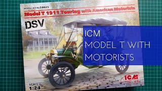ICM 1/24 Model T with American Motorists (24025) Review