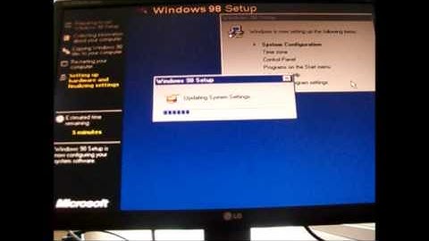 Installing Windows 98 Beta 2.1 (4.10.1624) on a Real Machine
