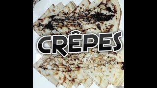 طريقة عمل كريب حلو بالشكلاط  بسهولة تامة / crêpes