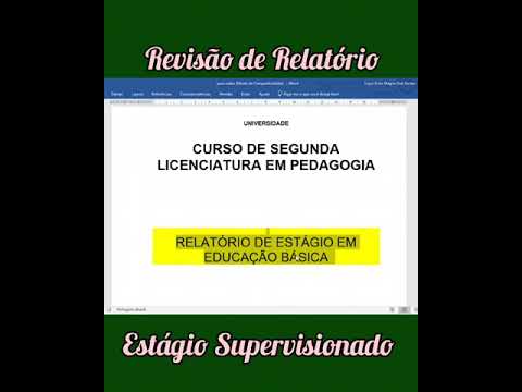 Revisão de relatório
