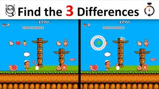 Find 3 Differences | Check it Owl #011 | Brain Games | Photo Hunt (2020) | Adventure Island I  | screenshot 3