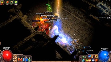 [Path of Exile] Lightning Strike and Flicker Strike Demo