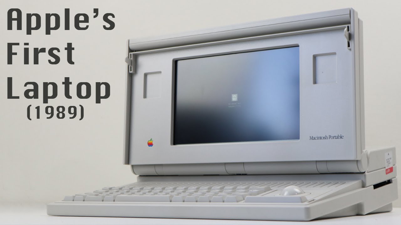 Retrato esperanza Deslumbrante The $21,000 Apple Laptop from 1989 - First Apple Laptop - Macintosh  Portable - YouTube