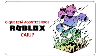 roblox caiu e o simbolo ta preto