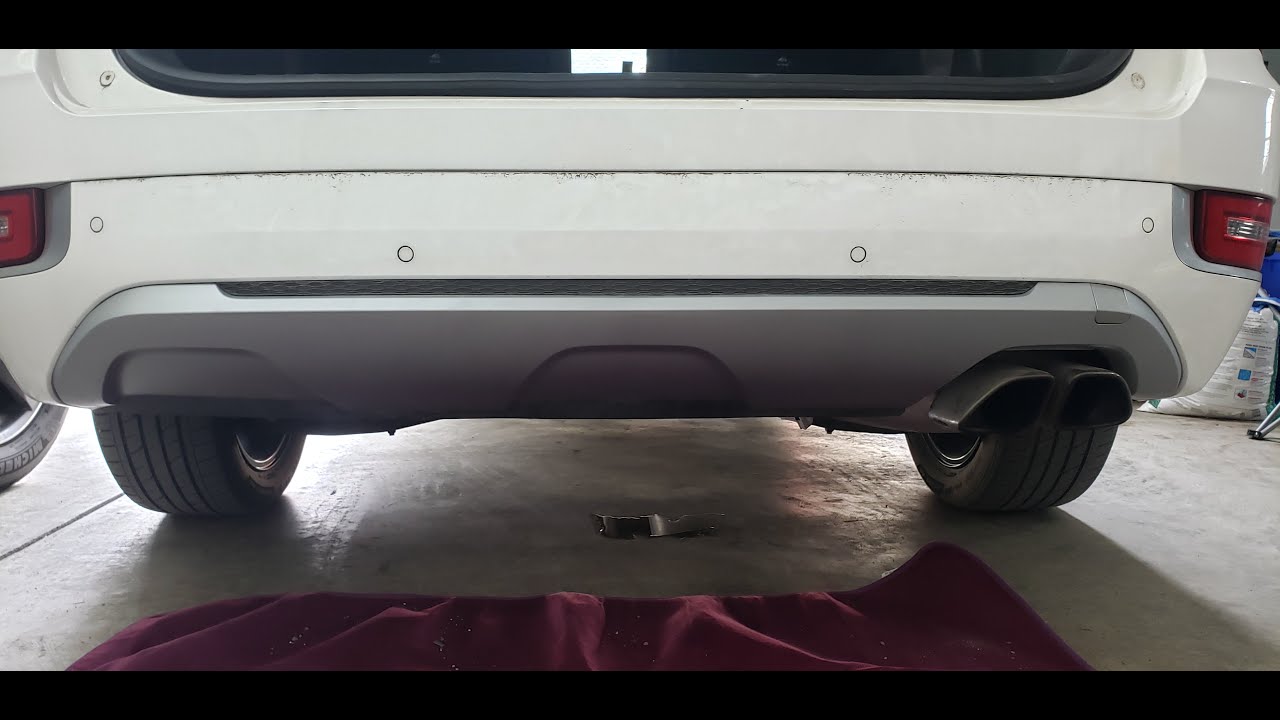 2021 Palisade rear bumper skid plate installation YouTube