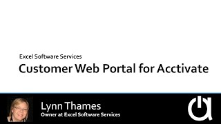 Customer Web Portal for Acctivate
