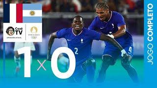 Thumbnail for EVENTO COMPLETO: FUTEBOL MASC.: FRANÇA X ARGENTINA | QUARTAS DE FINAL | OLIMPÍADAS PARIS 2024|