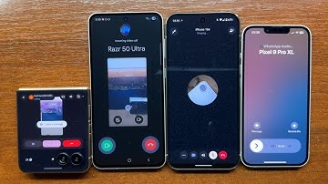 Razr 60U vs Samsung A56 & Pixel 9 PXL vs iPhone 16e Google Meet & WhatsApp Outgoing & Incoming Call