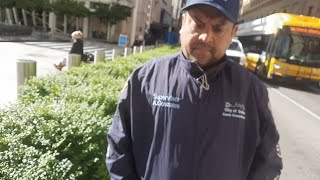 Confronting Code Compliance in Dallas Texas Downtown. God brought him here to be reached