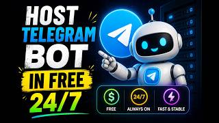 Host Telegram Bot 24/7 For FREE 🚀 | Easy Step-by-Step Tutorial