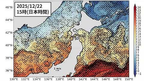 2025年12月31日までの親潮「短期」予測 番外 (含む日本海北部)