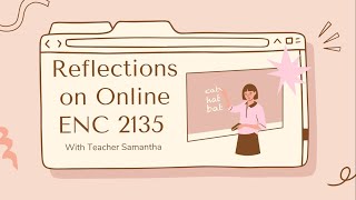 Online Learning Instruction Reflection